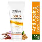 Globus Naturals Gold Radiance Anti Ageing & Brightening Face Scrub | Grocsy