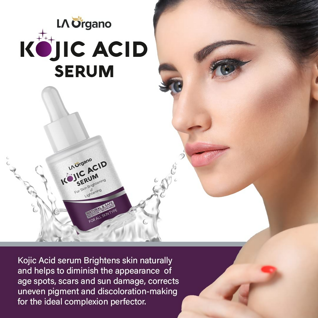 LA Organo 2.5% Kojic Acid Face Serum | Grocsy