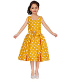Asmaani Kids Party Wear Stylish Dresses, Perfect for Parties, Functions & Vacations - Yellow | Grocsy