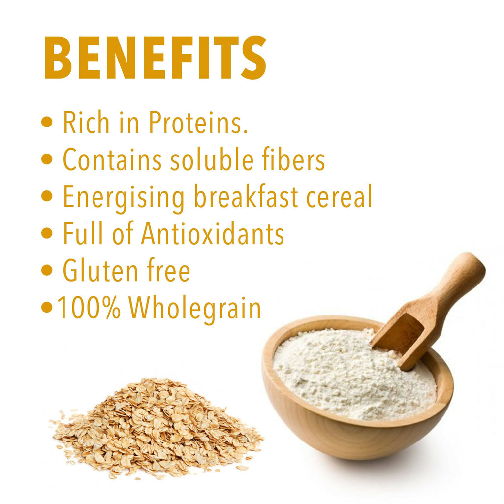 Nutriorg Oats Flour | Grocsy