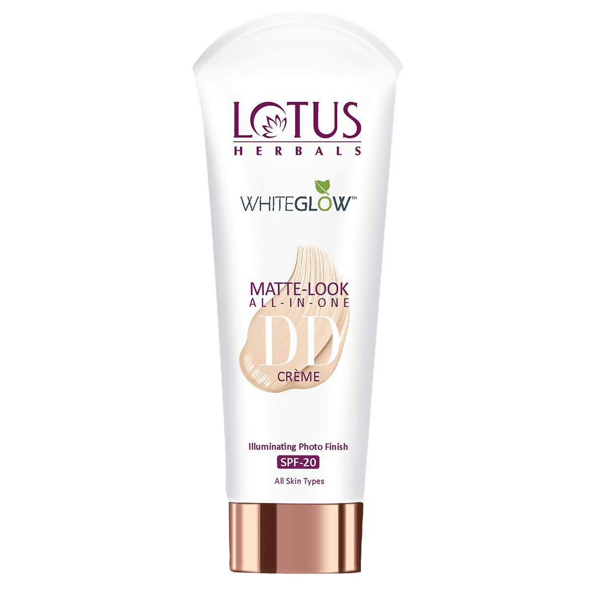 Lotus Herbals Whiteglow Matte Cream Look All In One DD Crame Spf 20 | Grocsy