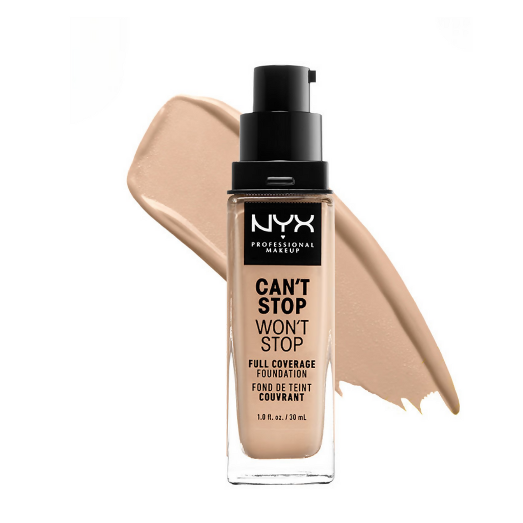 NYX Professional Makeup Can't Stop Won't Stop Full Coverage Foundation - Vanilla | Grocsy