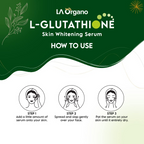 LA Organo L-Glutathione Serum For Skin Whitening | Grocsy