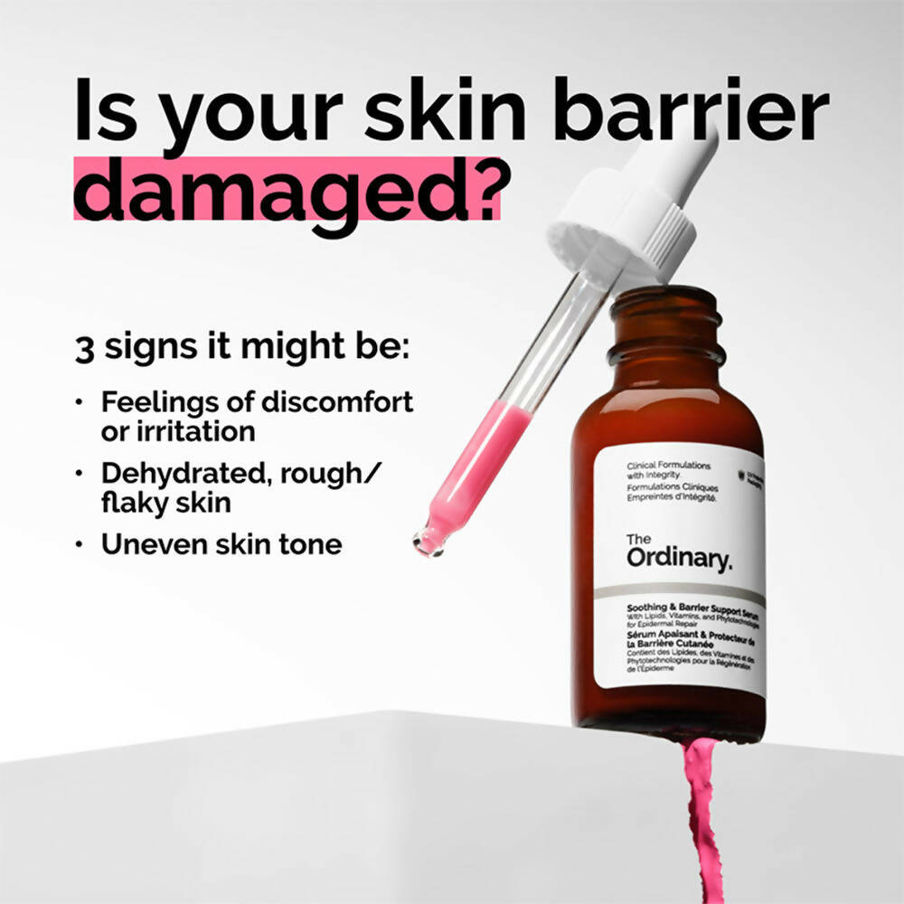 The Ordinary Soothing & Barrier Support Pink Serum | Grocsy