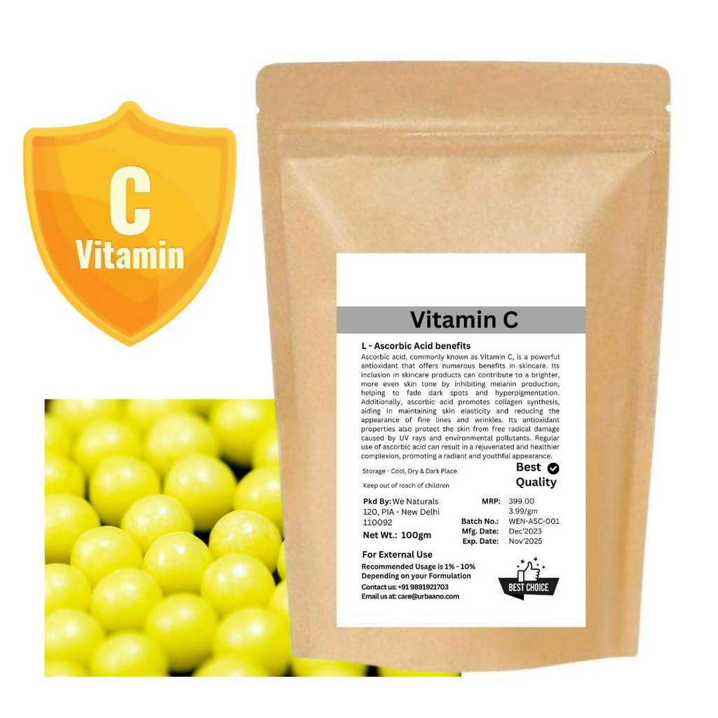 Urbaano Herbal L-Ascorbic Acid (Vitamin C Powder) | Grocsy