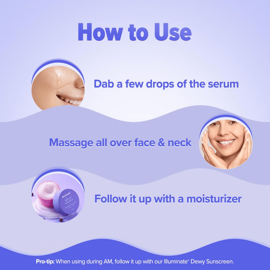 Aqualogica Illuminate+ 20x Alpha Arbutin Luminous Essence Serum | Grocsy