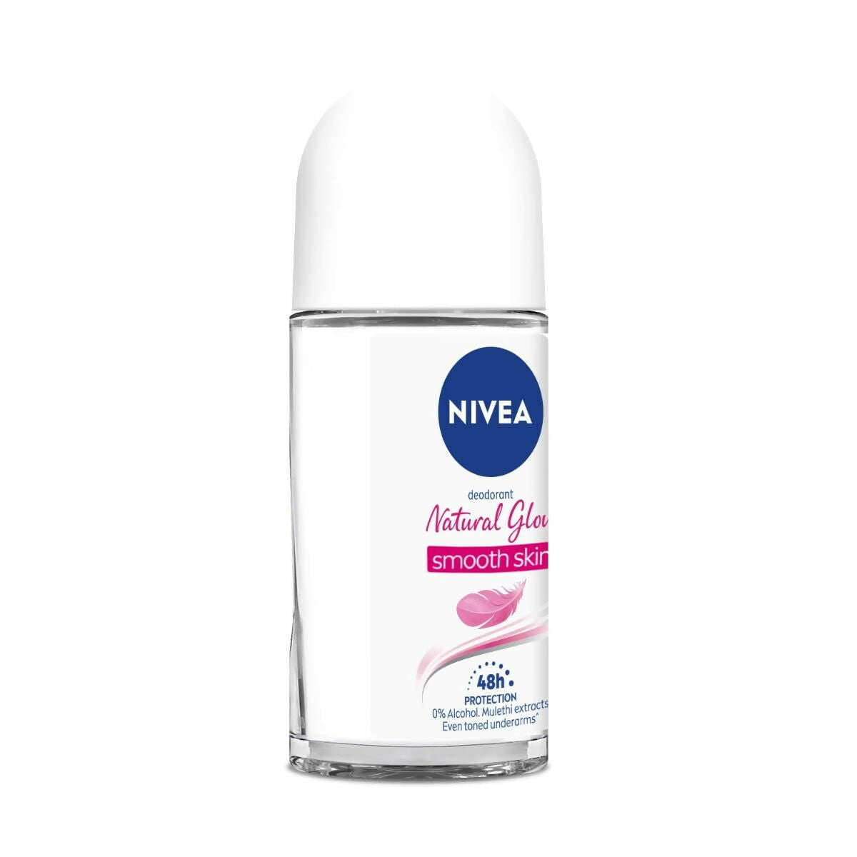 Nivea Natural Glow Smooth Skin Deodorant Roll On For Women | Grocsy
