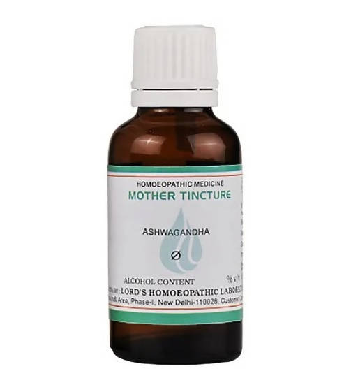 Lord's Homeopathy Ashwagandha Mother Tincture Q | Grocsy