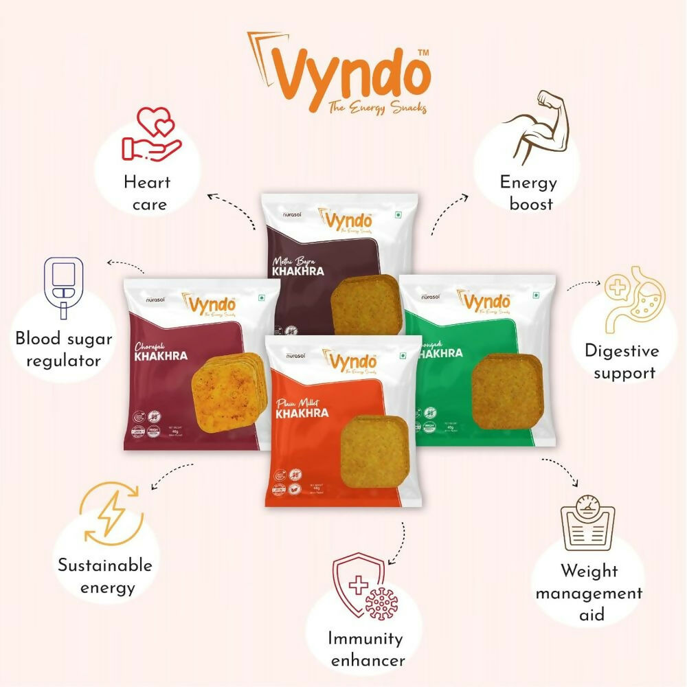 Vyndo Gluten Free Khakhra Combo