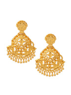 Ruby Raang Traditional Gold Earrings | Grocsy