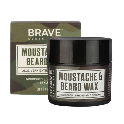 Brave Essentials Beard & Moustache Wax | Grocsy