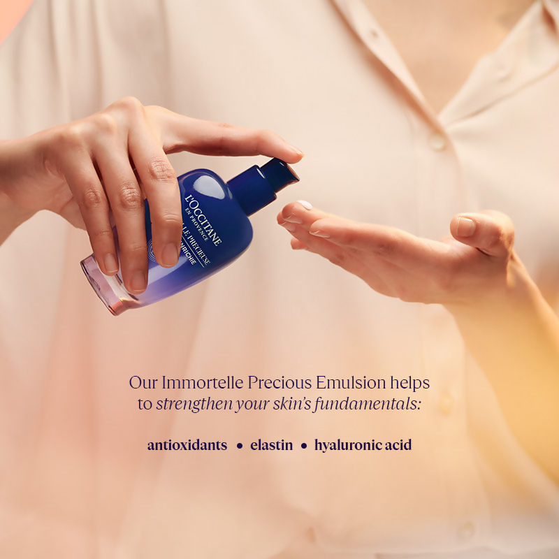 L'Occitane Immortelle Precious Emulsion Cream | Grocsy