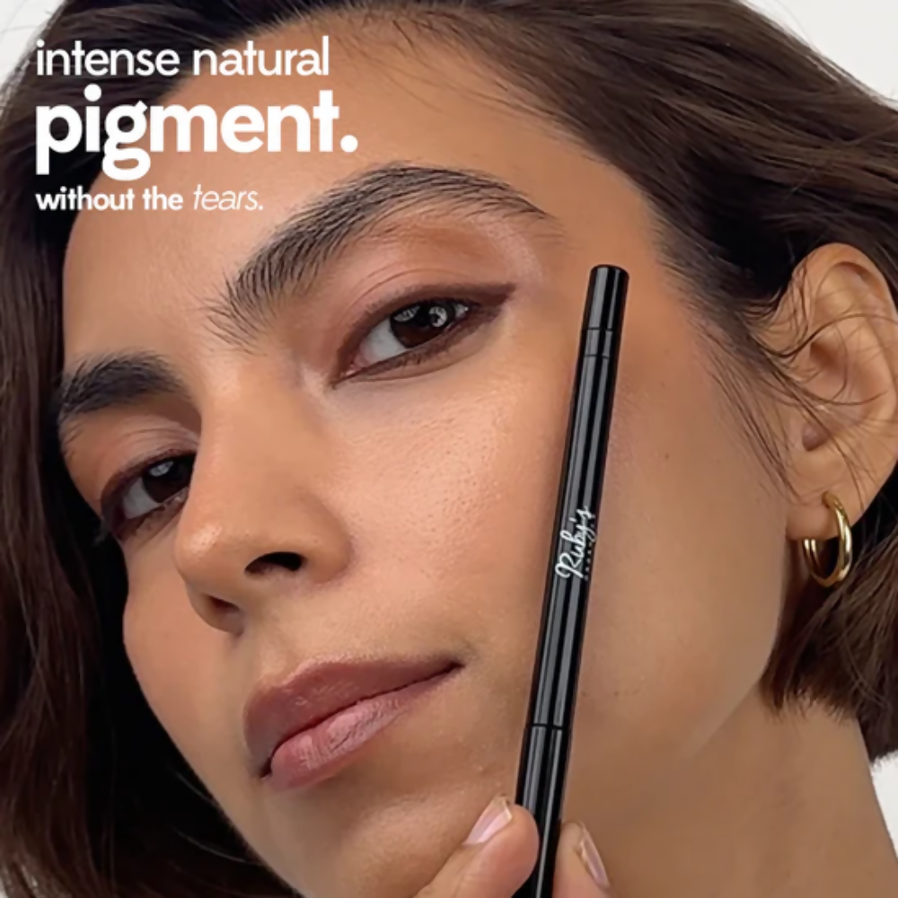 Ruby's Organics Smoked Kohl Pencil Brown | Grocsy