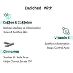 mCaffeine Anti Acne Coffee Foaming Face Wash | Grocsy