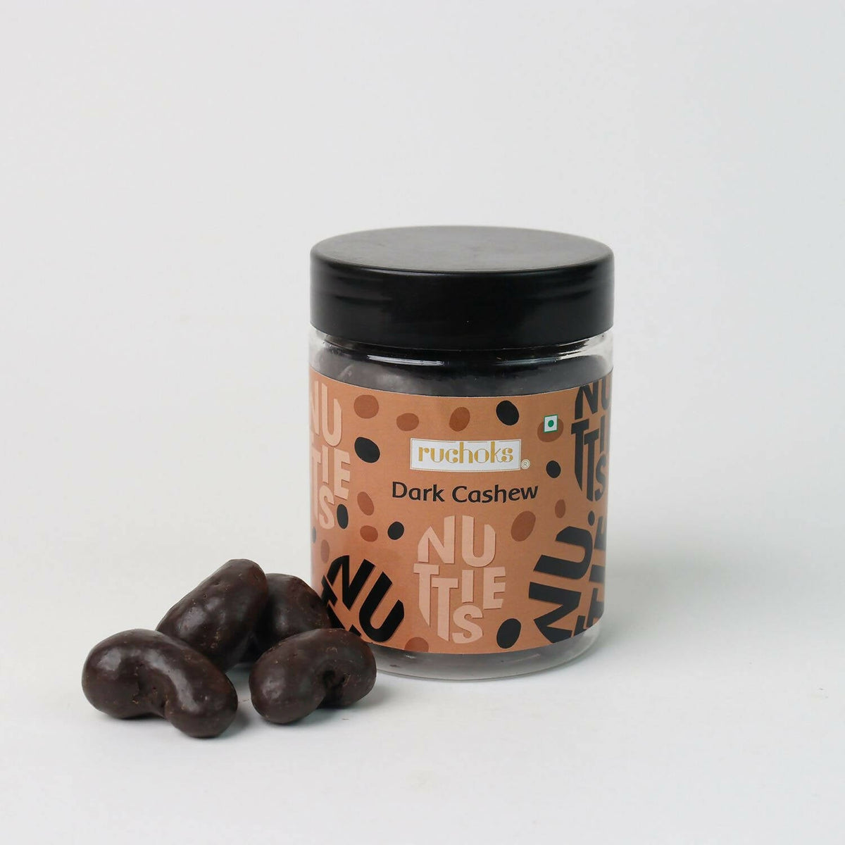 Dibha Ruchoks - Dark Cashew Draggies Chocolate Coated | Grocsy