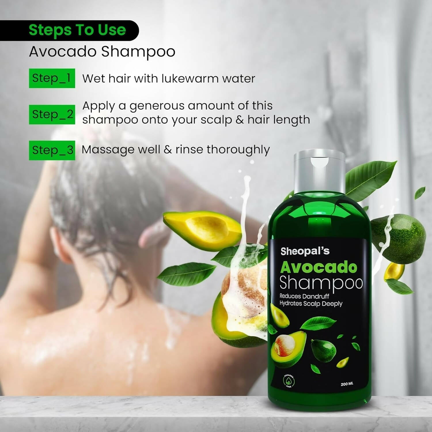 Sheopal's Avocado Shampoo | Grocsy