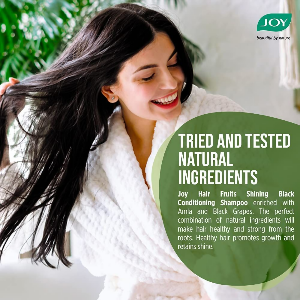 Joy Shining Black Amla Conditioning Shampoo | Grocsy