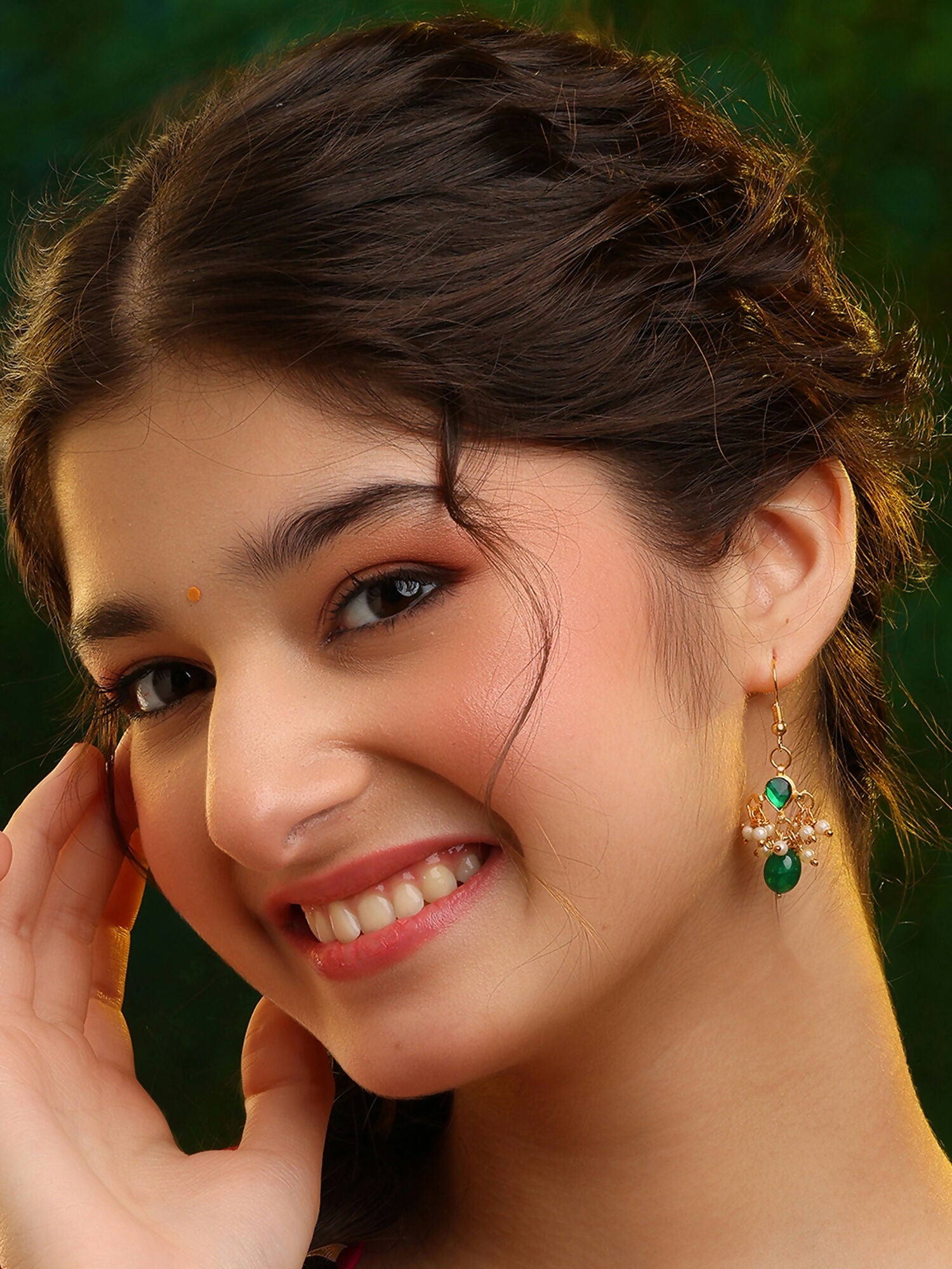 Ruby Raang Mehfil-E-Noor Earrings | Grocsy