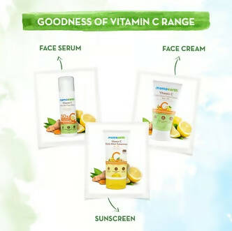 Mamaearth Vitamin C Daily Glow Sunscreen SPF 50 PA+++ for Sun Protection & Glow | Grocsy