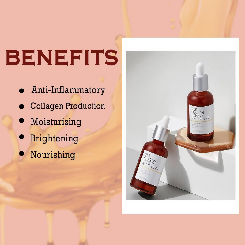 Missha Bee Pollen Renew Ampouler | Grocsy