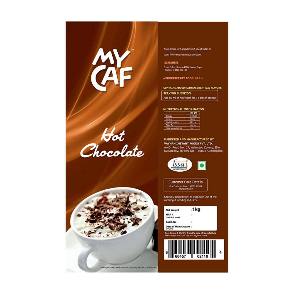 Mycaf Hot Chocolate Mix Powder | Grocsy