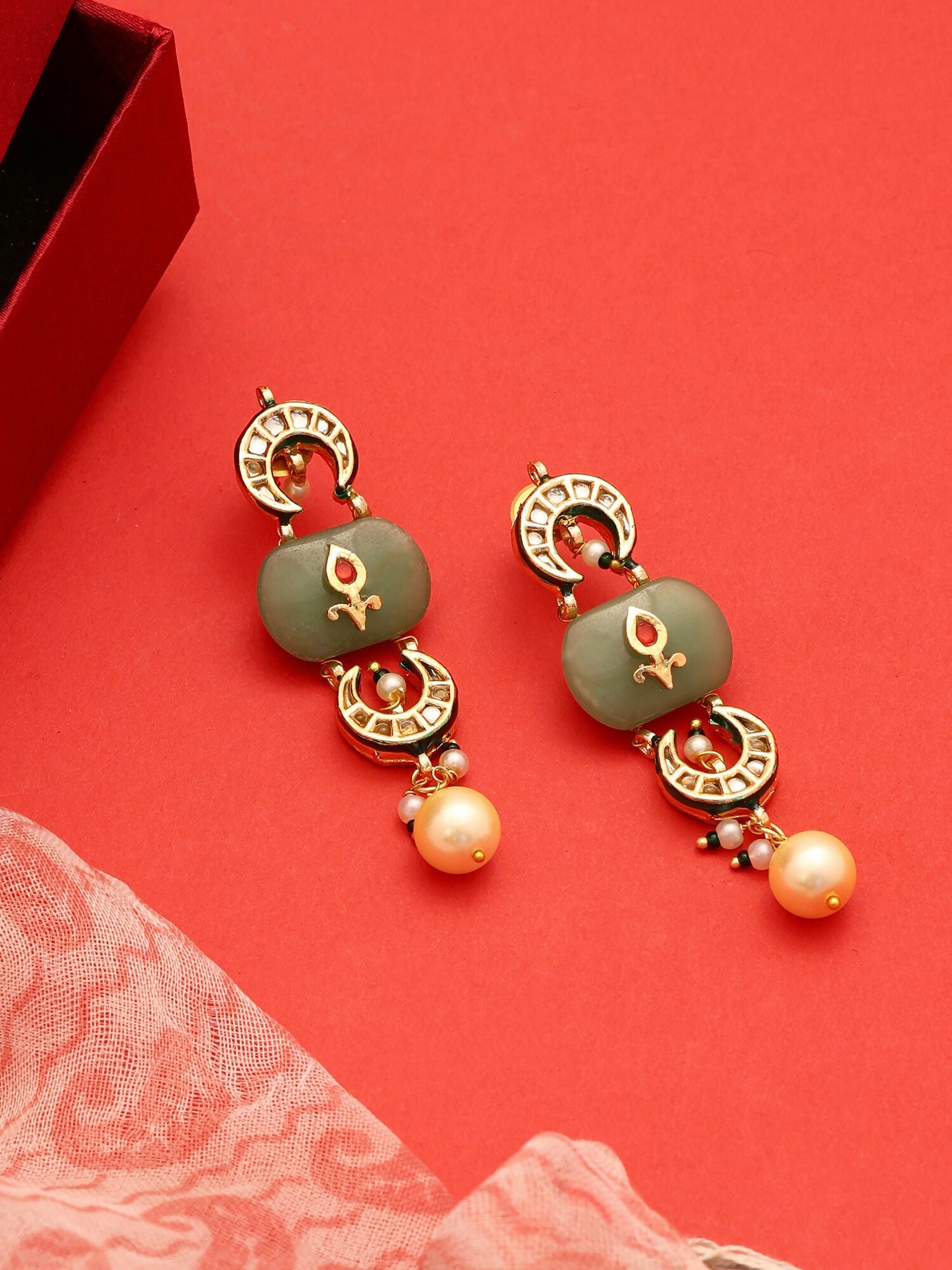 Ruby Raang E- Chandni Earrings | Grocsy