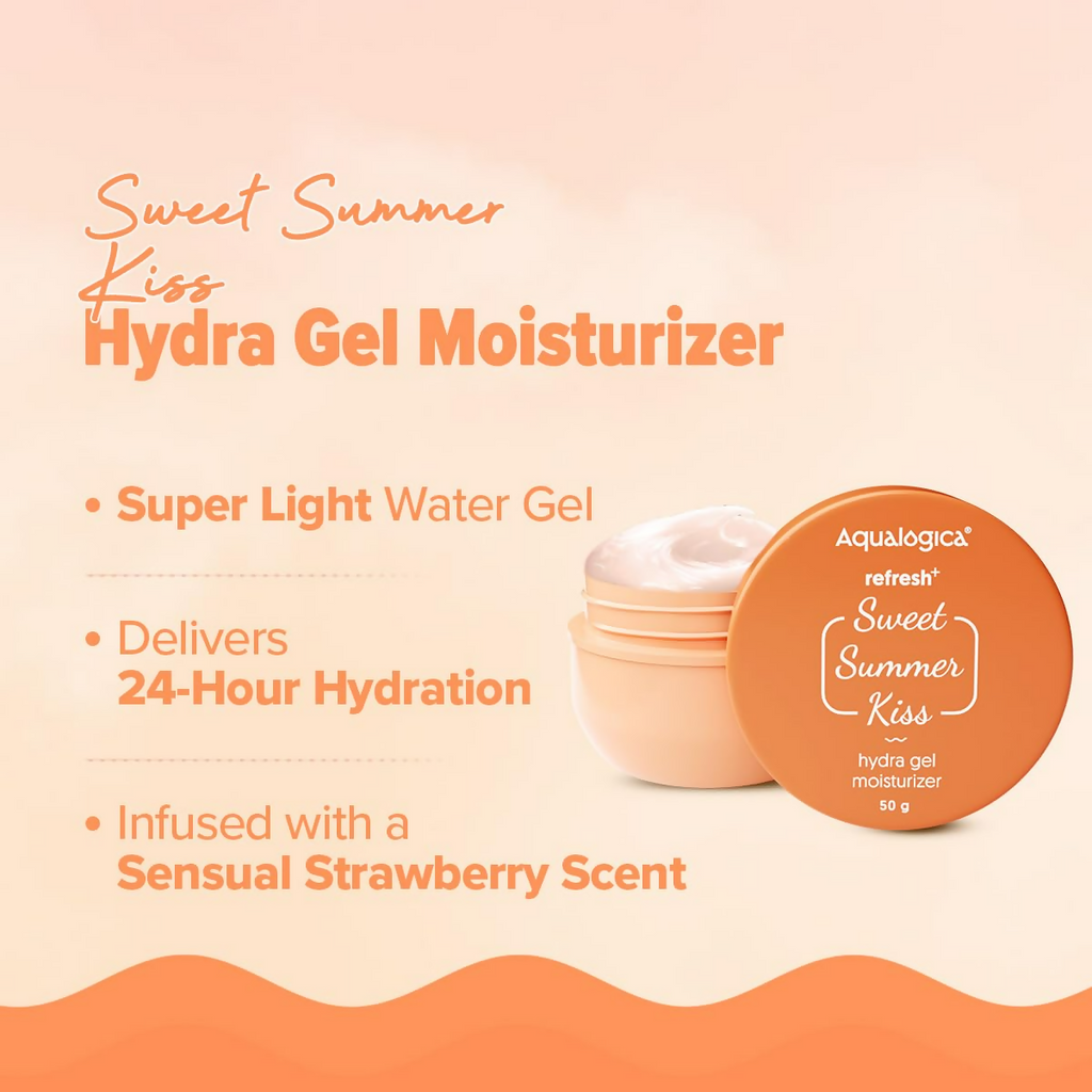 Aqualogica Refresh+ Sweet Summer Kiss Body Care Set Kit | Grocsy