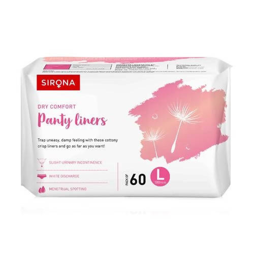 Sirona Dry Comfort Panty Liners | Grocsy