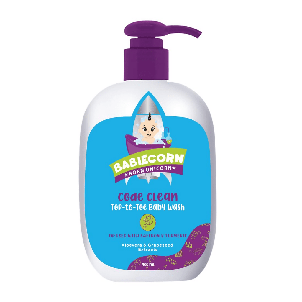 Babiecorn 3 in 1 Baby Top-to-Toe Body Wash | Grocsy
