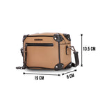 Colorbar Pouch The Classic Crossbody - Tan | Grocsy
