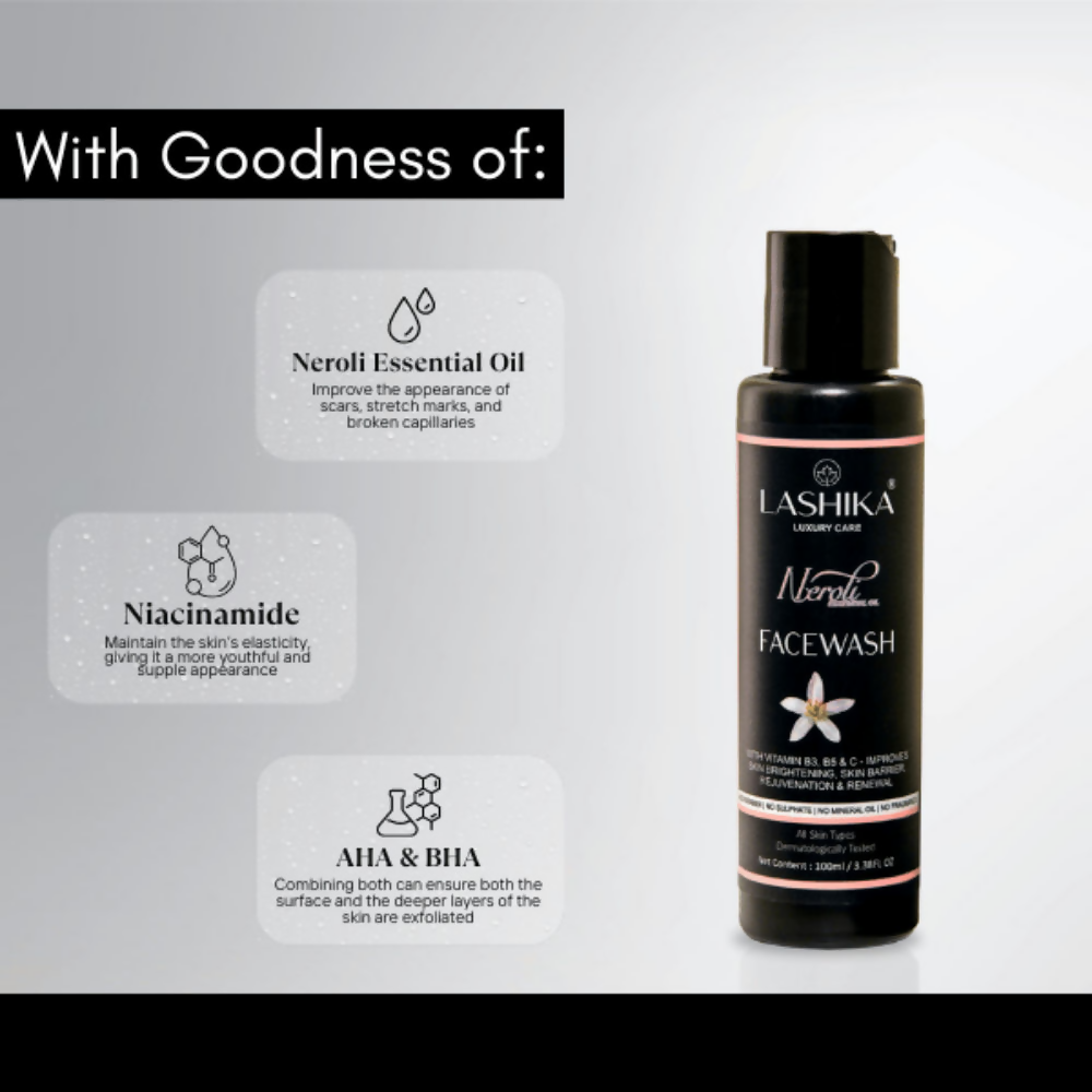 Lashika Neroli Face Wash | Grocsy