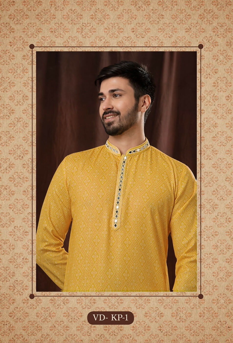 Joban Fashion Yellow Art Silk Kurta Pyjama | Grocsy