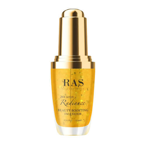 Ras Luxury Oils 24K Gold Radiance Beauty Boosting Face Elixir | Grocsy