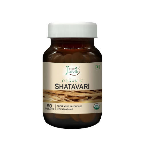 Just Jaivik Organic Shatavari Tablets | Grocsy