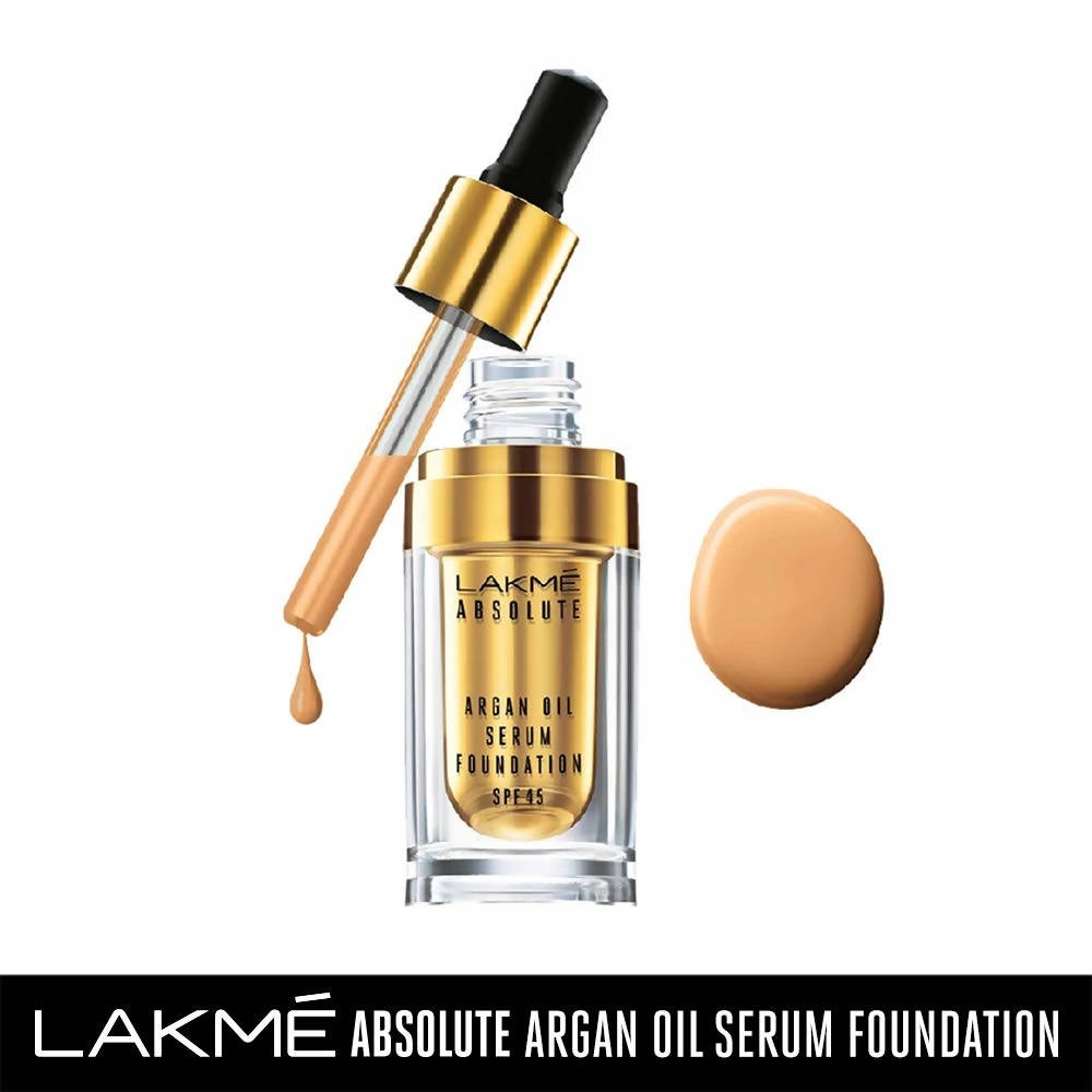 Lakme Absolute Argan Oil Serum Foundation With Spf 45 , Ivory Cream | Grocsy