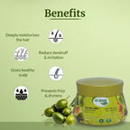 VI-JOHN Naturale Olive, Heena & Almond Styling Hair Cream Strength & Shine | Grocsy