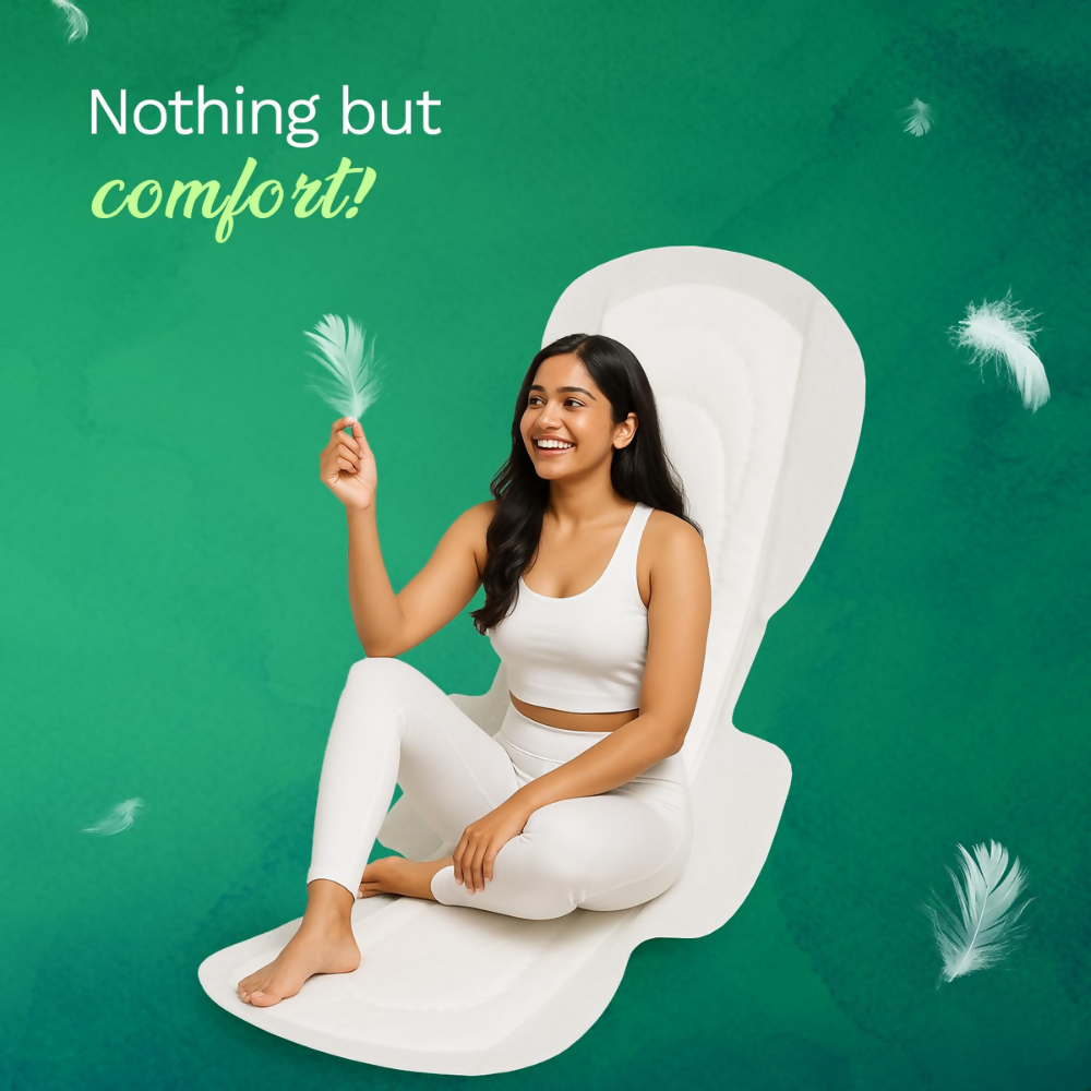 Pee Safe Comfort Ultra Thin Sanitary Pads For Women - XXL | Grocsy