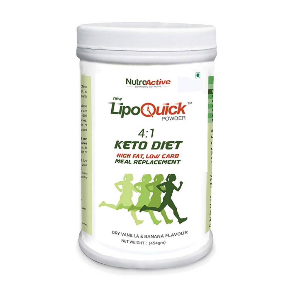 NutroActive LipoQuick Keto Diet Meal Replacement Powder | Grocsy