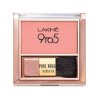 Lakme 9To5 Pure Rouge Blusher - Nude Flush | Grocsy