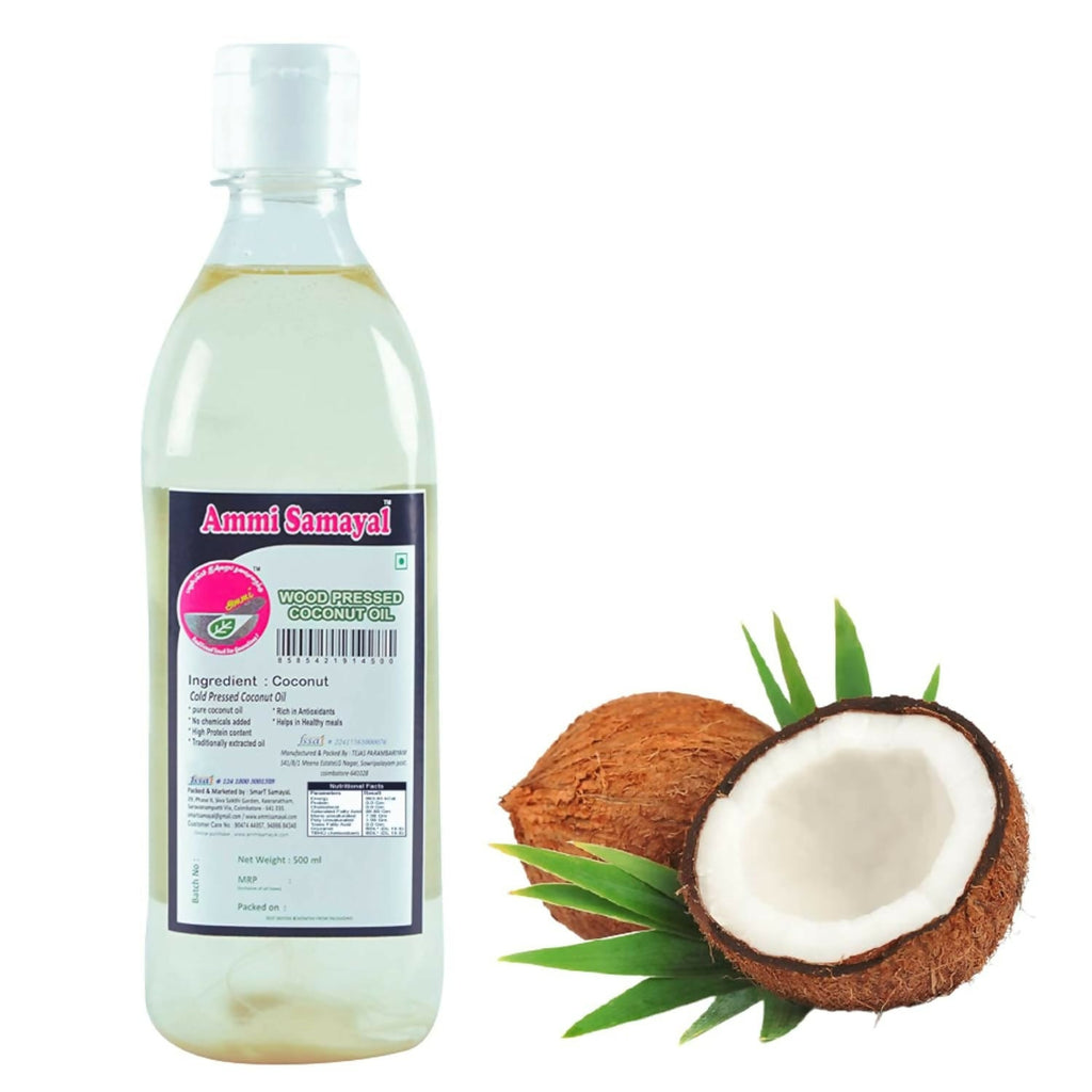 Ammi Samayal Wood Cold Pressed Coconut Oil | Grocsy