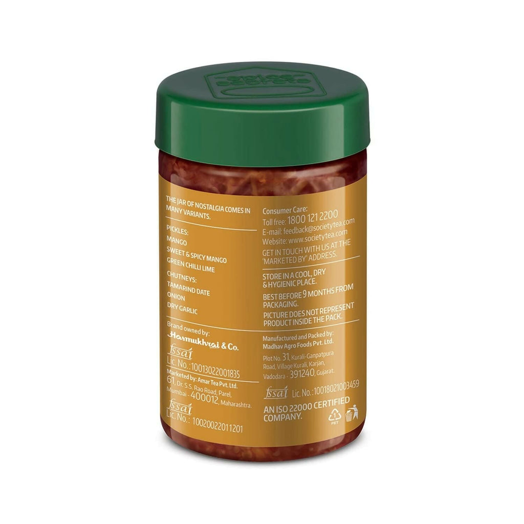 Society Sweet & Spicy Mango Pickle Jar | Grocsy