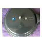 Cooker Visual Pressure Indicator Deluxe Stainless Steel & Alpha Pressure Cooker (Red Visual Pressure Indicator) | Grocsy