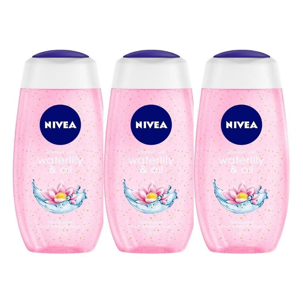 Nivea Shower Gel - Waterlily And Oil Shower Gel | Grocsy