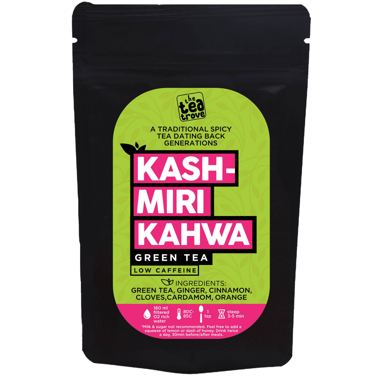 The Tea Trove - Kashmiri Kahwa Green Tea | Grocsy