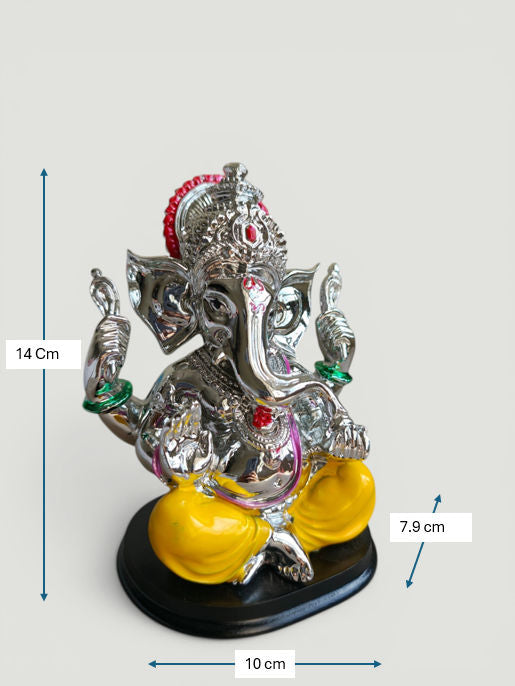 Sun Mun Decors Chrome Ganesha | Grocsy