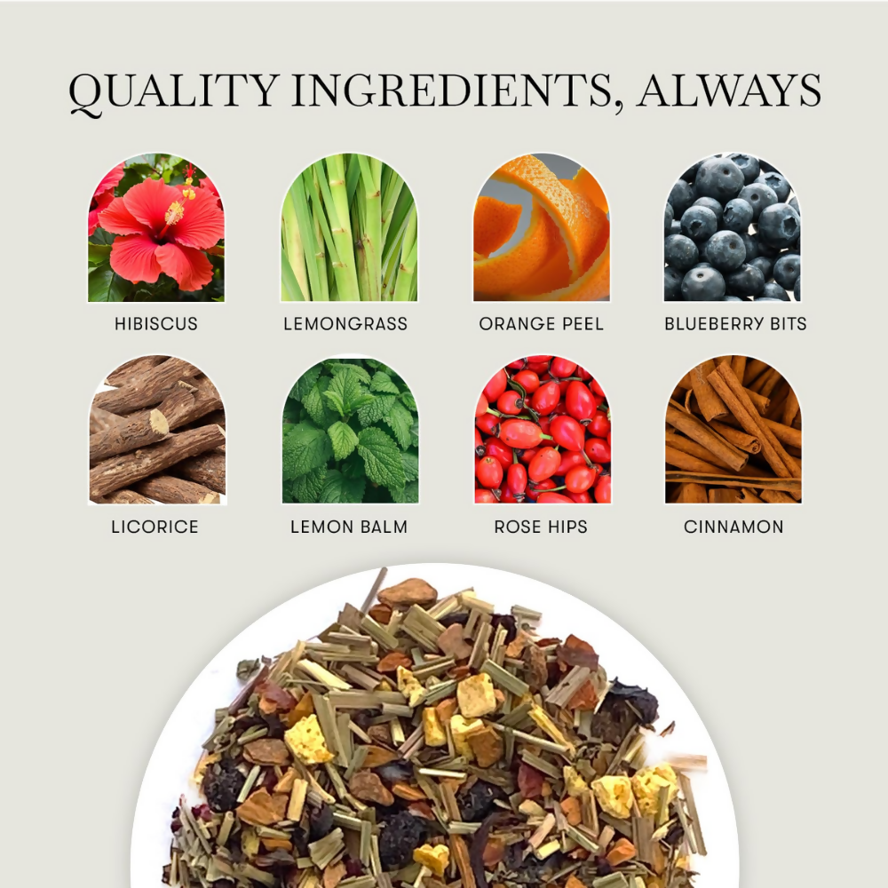 Luxmi Estates Blueberry Super Herbal Infusion | Grocsy