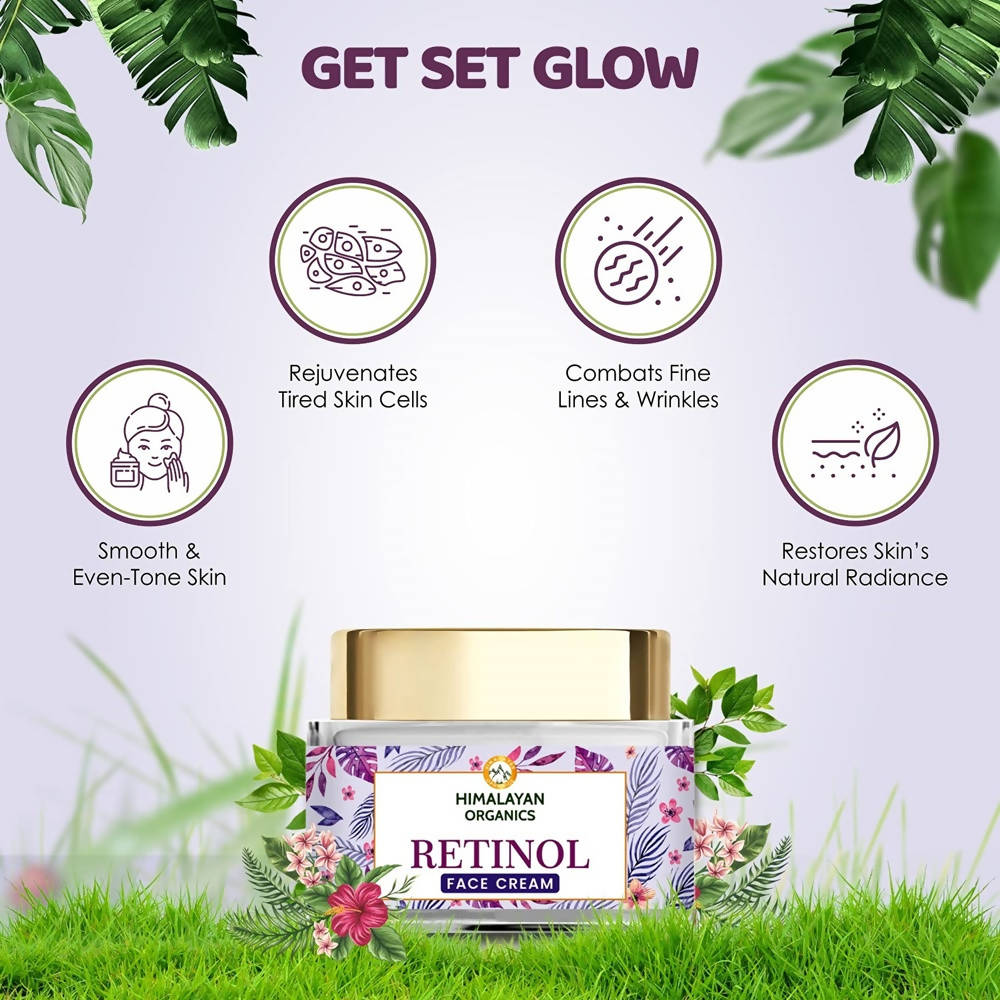 Himalayan Organics Retinol Face Cream | Grocsy