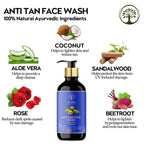 Ivory Natural Tan Face Wash For Crystal Clear And Radiant Skin | Grocsy