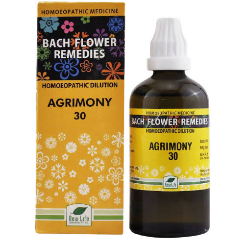 New Life Homeopathy Bach Flower Remedies Agrimony Dilution | Grocsy