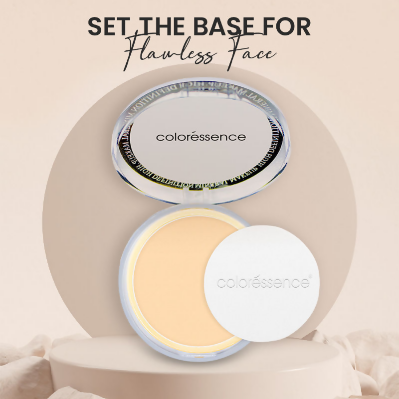 Coloressence Perfect Tone Compact Powder - Peach Beige | Grocsy